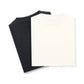 TWO LUX PACK BASIC T SHIRT BLACK / WHITE