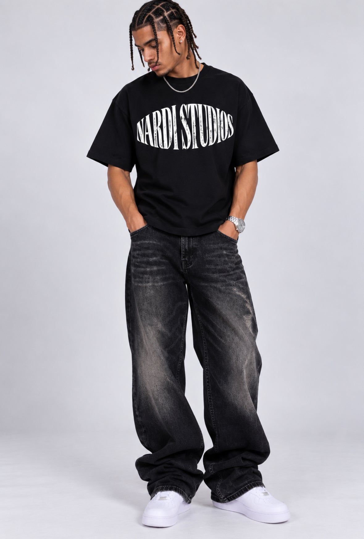 NARDI STUDIOS DISTORTED TEE