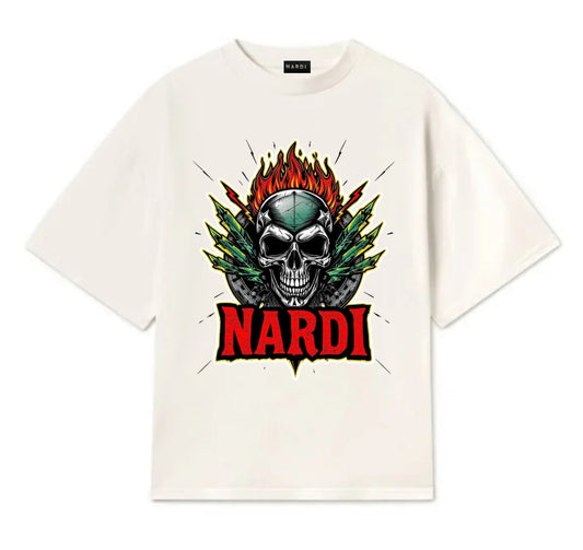 NARDI APEX FLAME SKULL TEE
