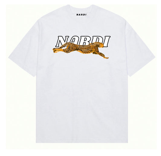 NARDI LEOPARD DYNASTY (WHITE) T SHIRT