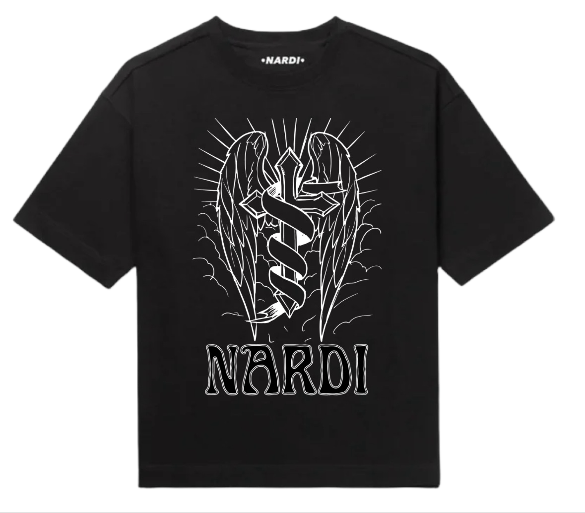 NARDI HALO CROSS T SHIRT