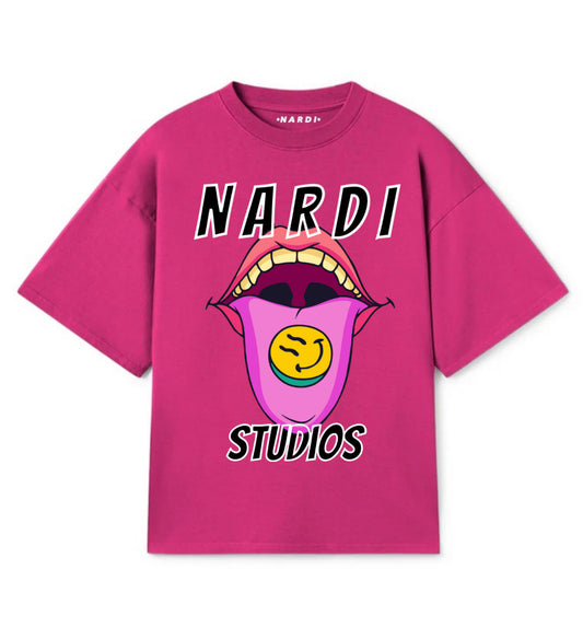 NARDI LAUGH OUT LOUD PINK T SHIRT