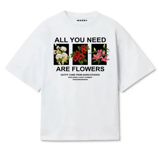 ALL YOU NEED FLORAL T SHIRT