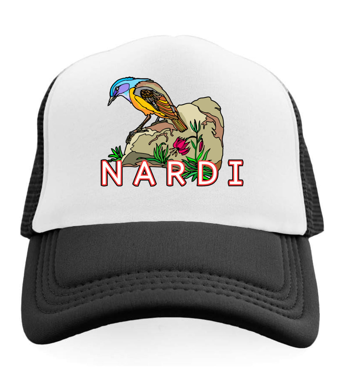 NARDI BIRD ROCK TRUCKER HAT