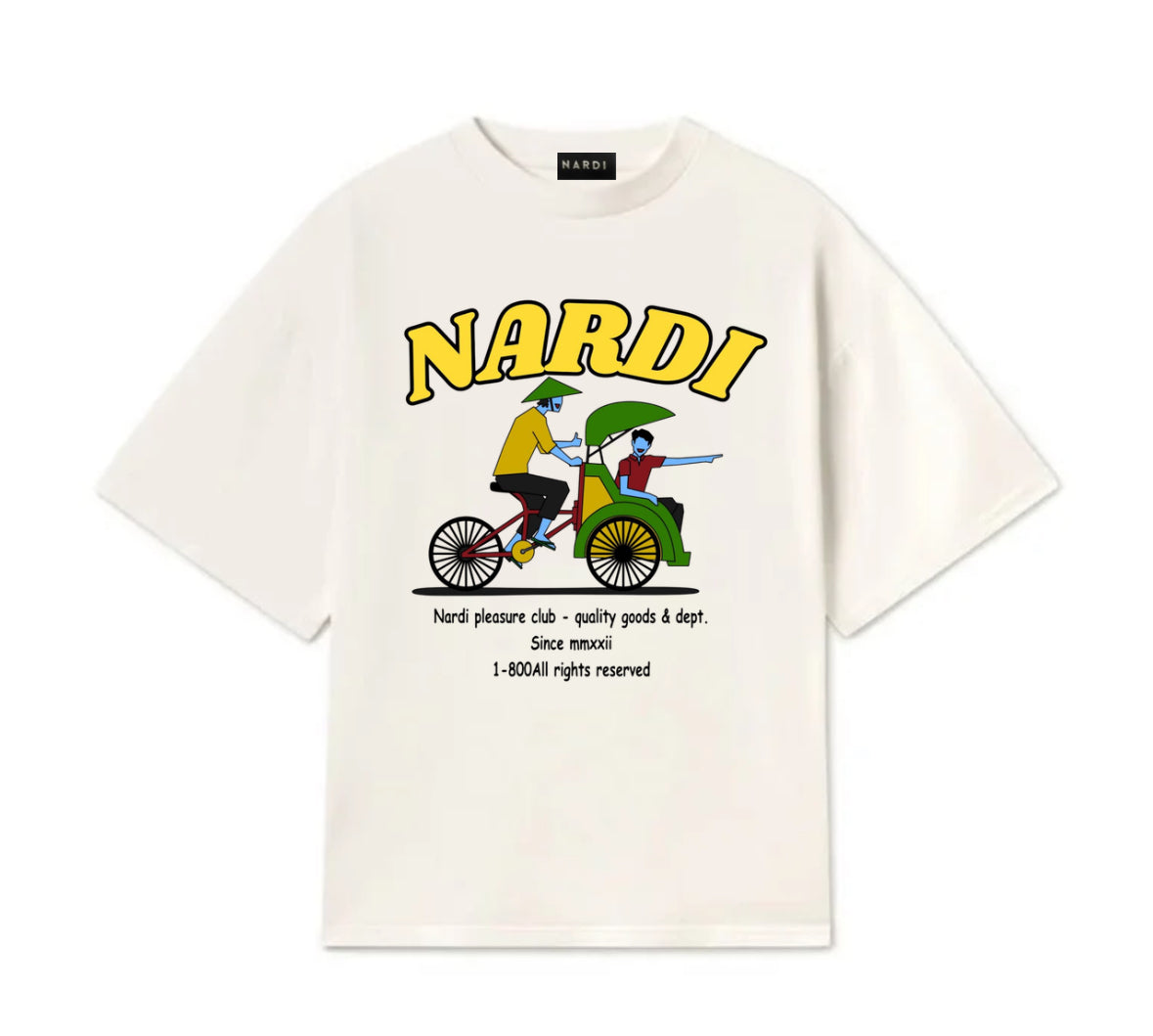NARDI RICKSHAW RIDE TEE