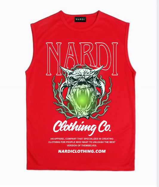 APEX PREDATOR NARDI SLEEVELESS  (RED)