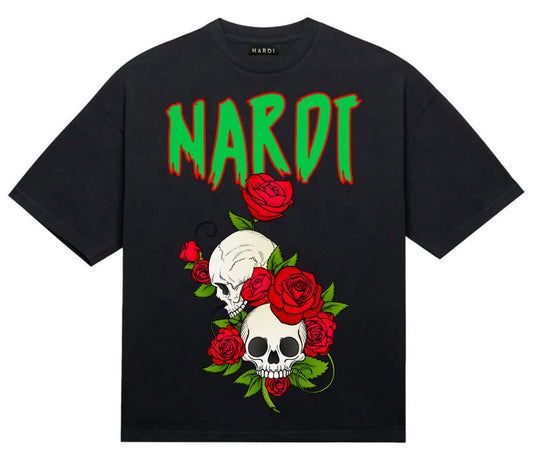 FLORAL SKULL NARDI TEE