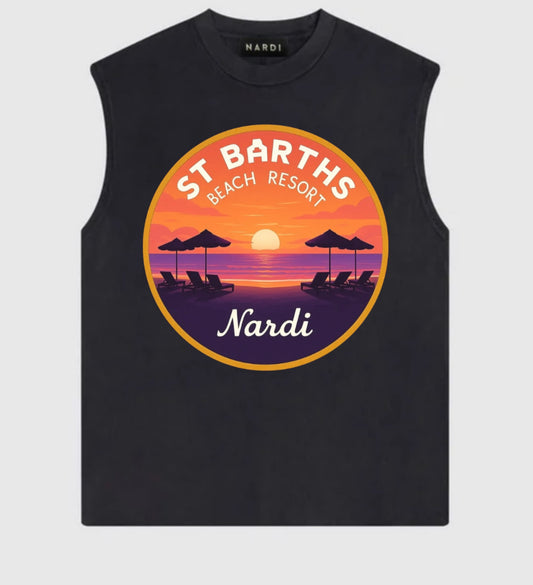 ST BARTHS NARDI SLEEVELESS