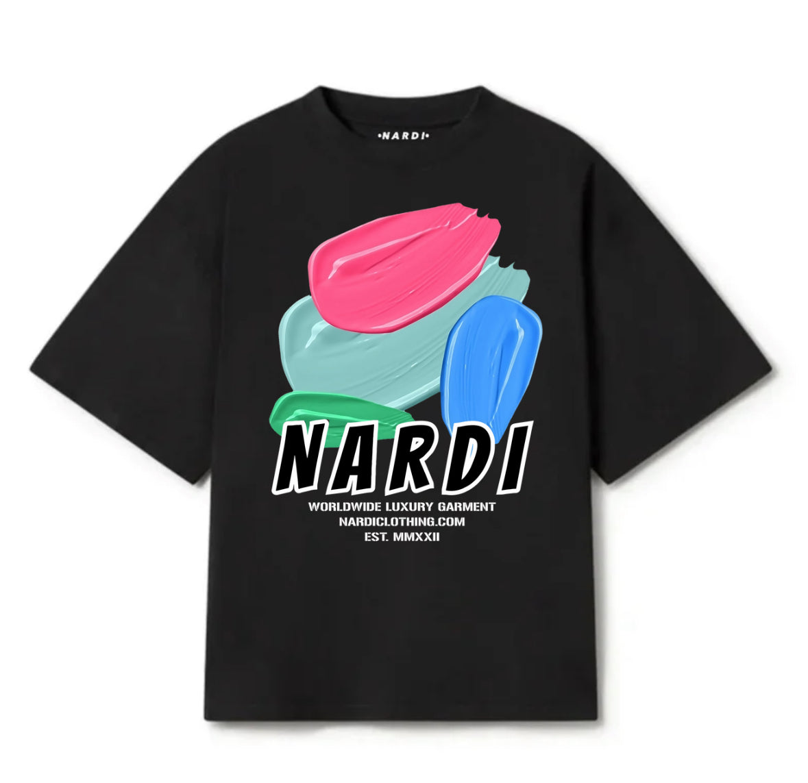 NARDI ABSTRACT STAIN II T SHIRT