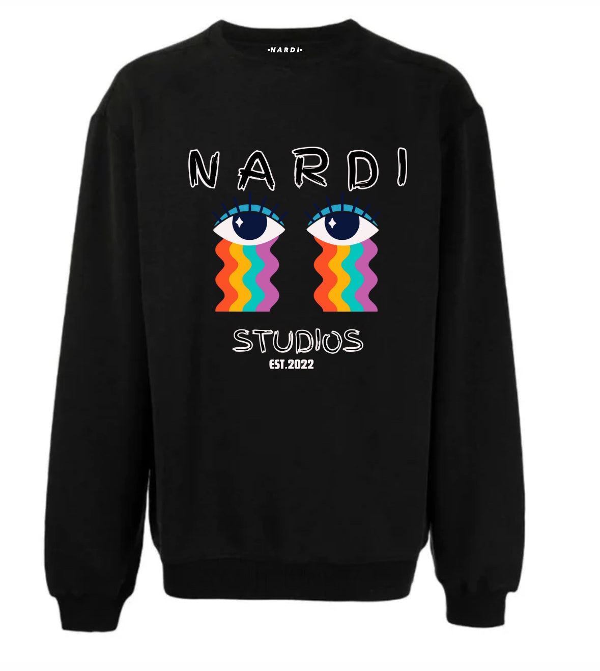 NARDI STUDIOS RAINBOW VISION SWEATSHIRT