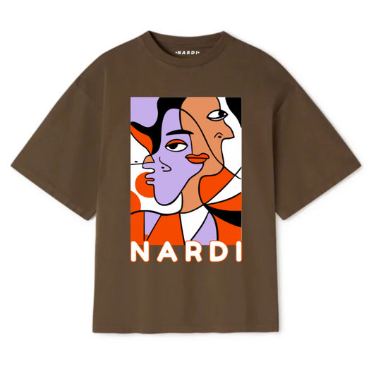 NARDI FACE LINE ART T SHIRT