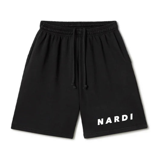 NARDI BLACK CASUAL SWEAT SHORTS