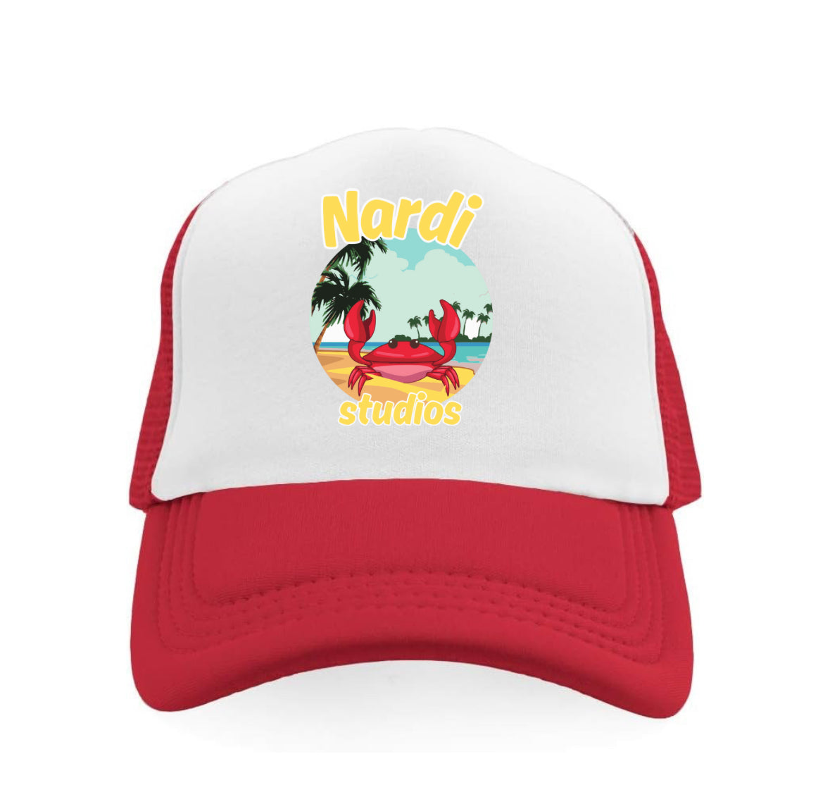 NARDI CRAB COAST LINE TRUCKER SNAP BACK HAT