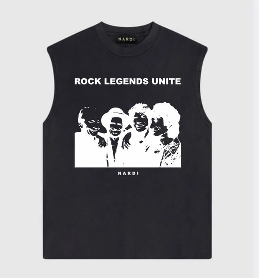 ROCK LEGENDS UNITE NARDI SLEEVELESS TEE