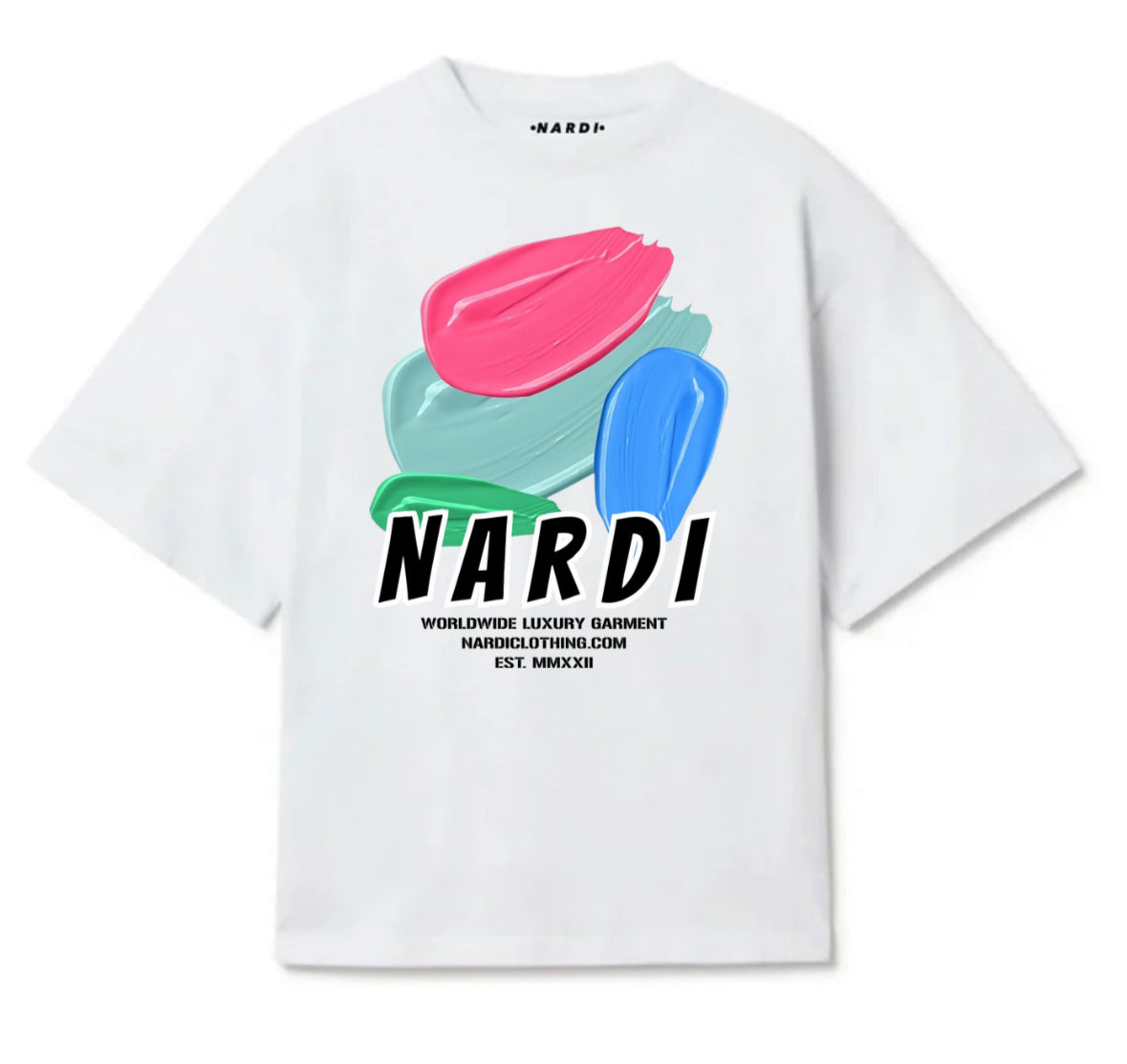 NARDI ABSTRACT STAIN II T SHIRT