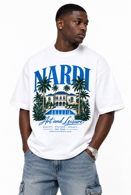 ART AND LEISURE HEAVYWEIGHT NARDI GRAPHIC TEE