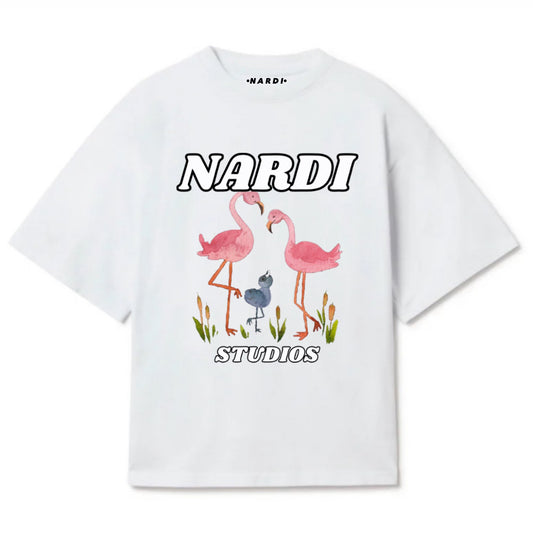 NARDI STUDIOS FLAMINGO T SHIRT