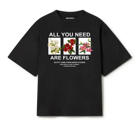 ALL YOU NEED FLORAL T SHIRT