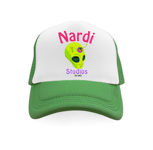 NARDI THIRD EYE ALIEN TRUCKER HAT