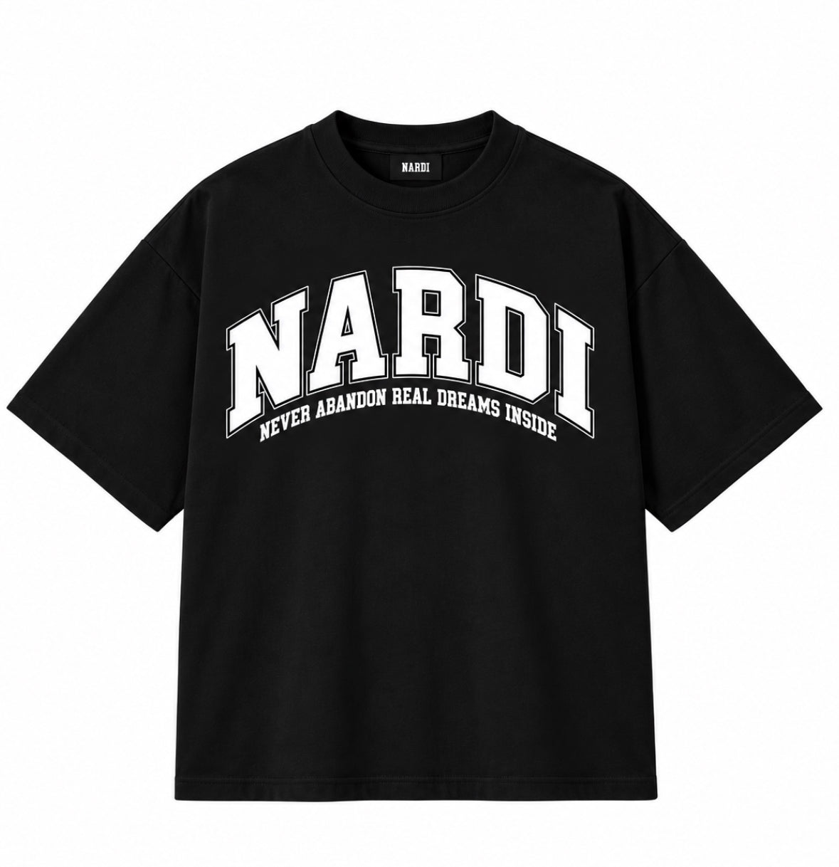 NARDI NEVER ABANDON TEE