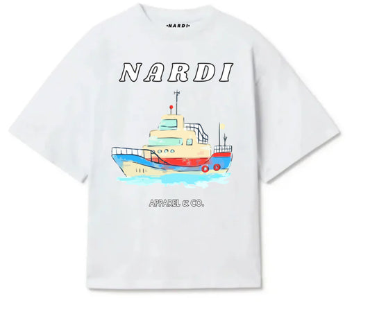 GREAT SAIL (WHITE) T SHIRT