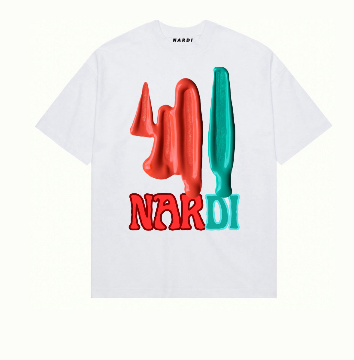NARDI ABSTRACT STAIN T SHIRT
