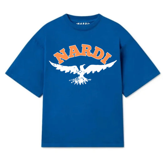 NARDI WINGED CORE GRAPHIC T SHIRT (BLUE)