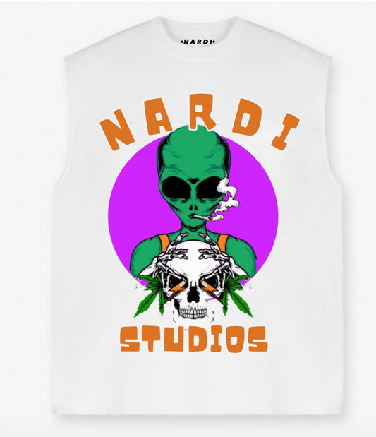 NARDI STUDIOS ALIEN CULTURE SLEEVELESS