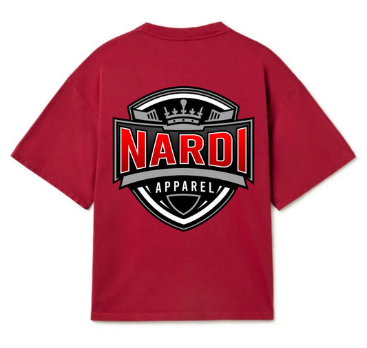 NARDI APPAREL CROWN MOTIF EMBLEM TEE