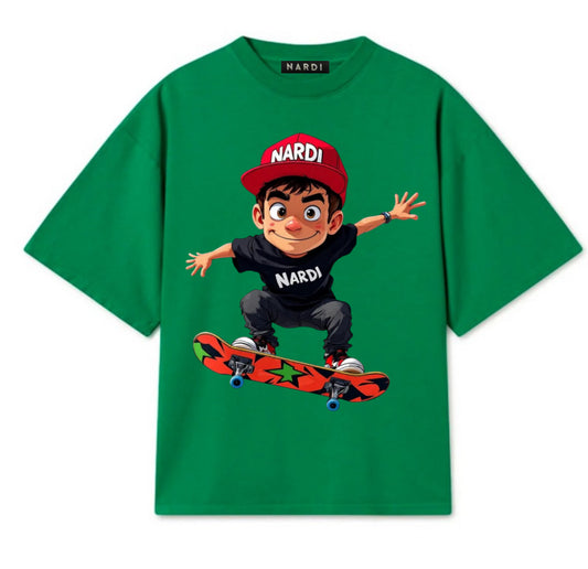 NARDI SHREDDER TEE (GREEN)