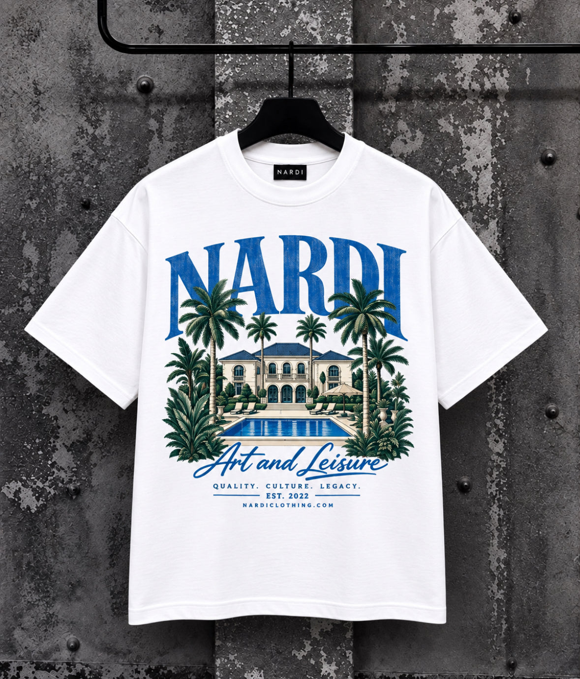 ART AND LEISURE HEAVYWEIGHT NARDI GRAPHIC TEE