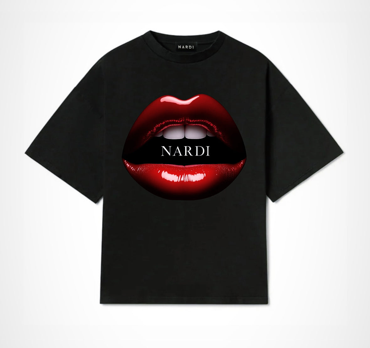 NARDI RED LIPS TEE