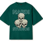 SKULL PILE NARDI T SHIRT (GREEN)