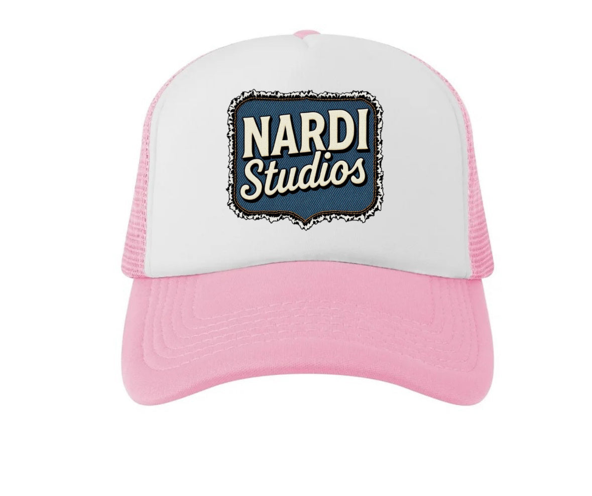 NARDI STUDIOS "COTTON CANDY" HERITAGE TRUCKER (HAT)