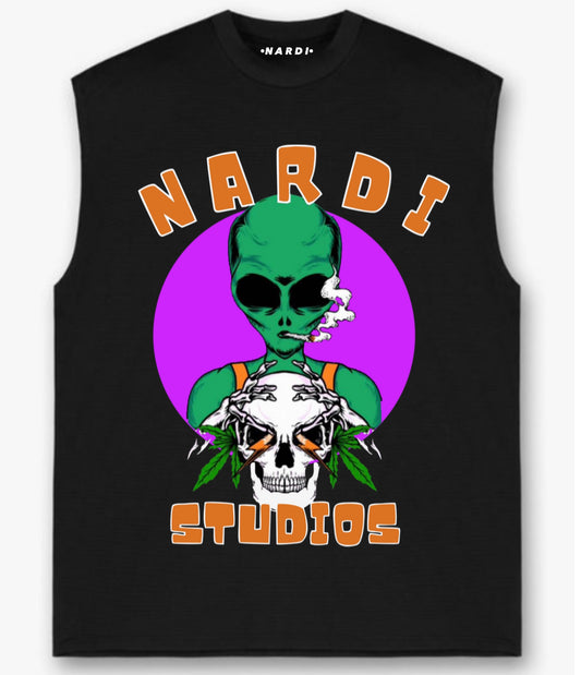 NARDI STUDIOS ALIEN CULTURE SLEEVELESS