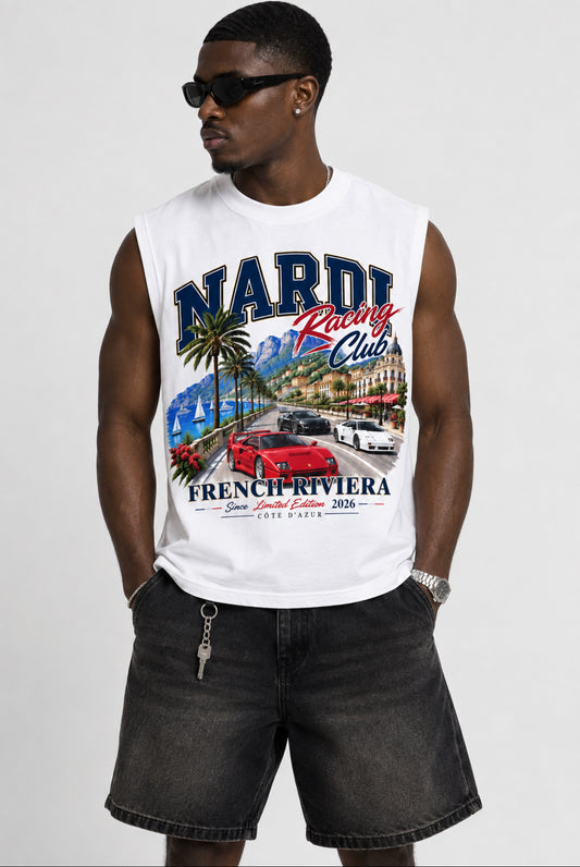 NARDI FRENCH RIVIERA RACING CLUB SLEEVELESS