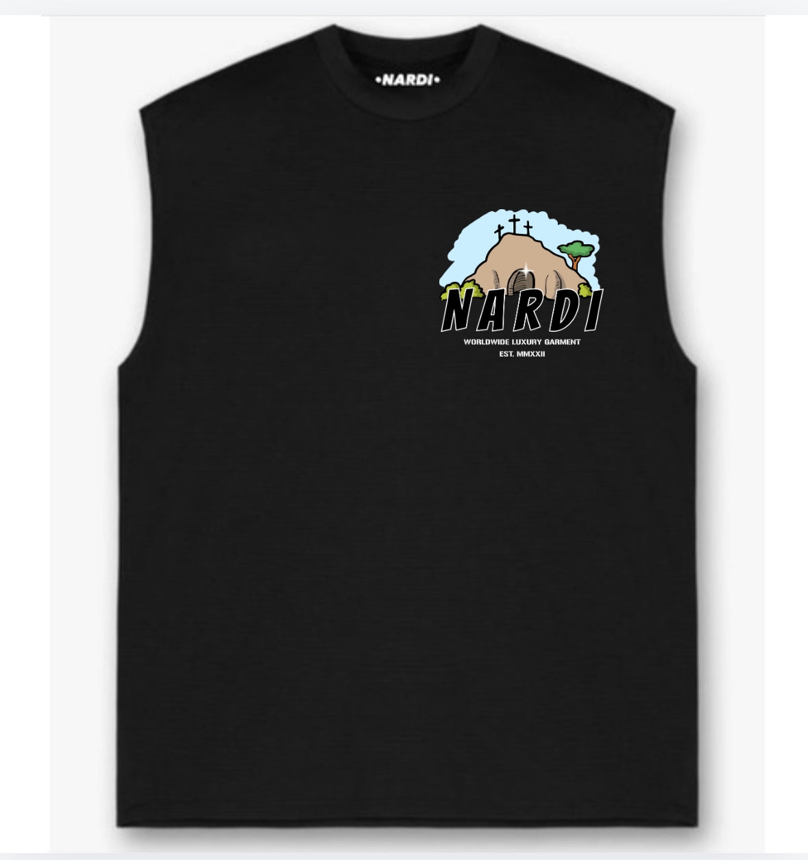 SACRED FOREST SLEEVELESS SHIRT