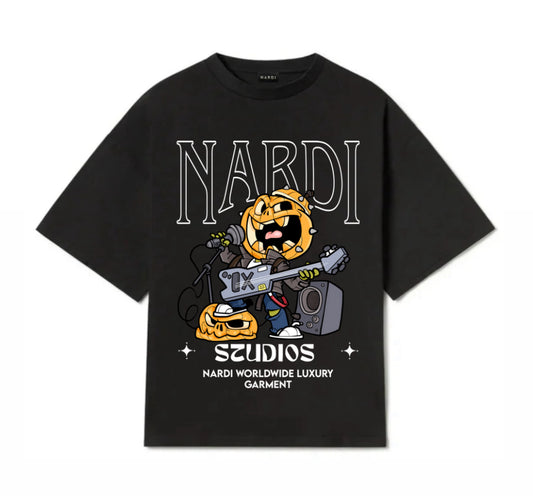 NARDI STUDIOS PUMPKIN ROCKER TEE