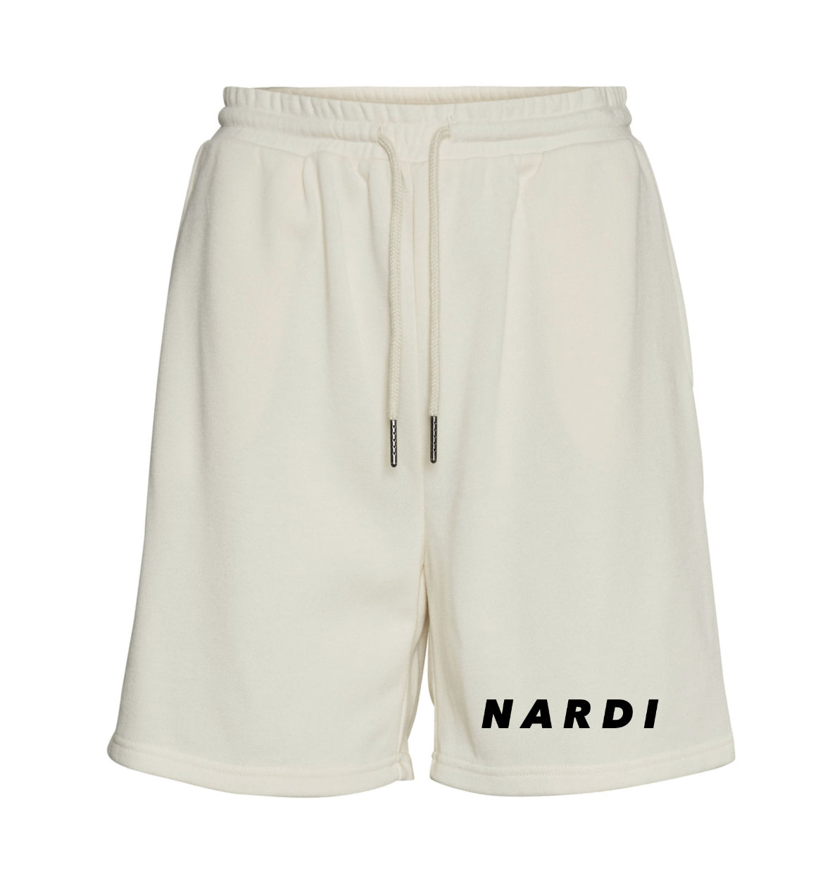 CREAM NARDI CASUAL SWEAT SHORTS