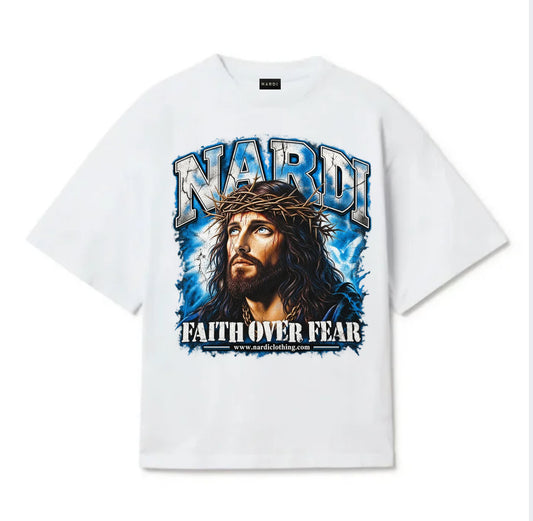 NARDI FAITH OVER FEAR TEE