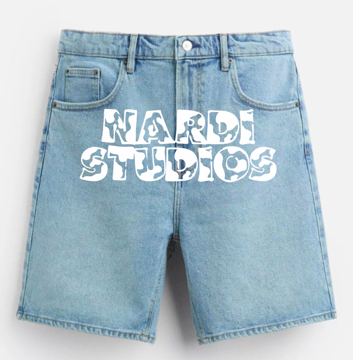 NARDI STUDIOS CLASSIC DENIM SHORTS (RECYCLED JEANS)