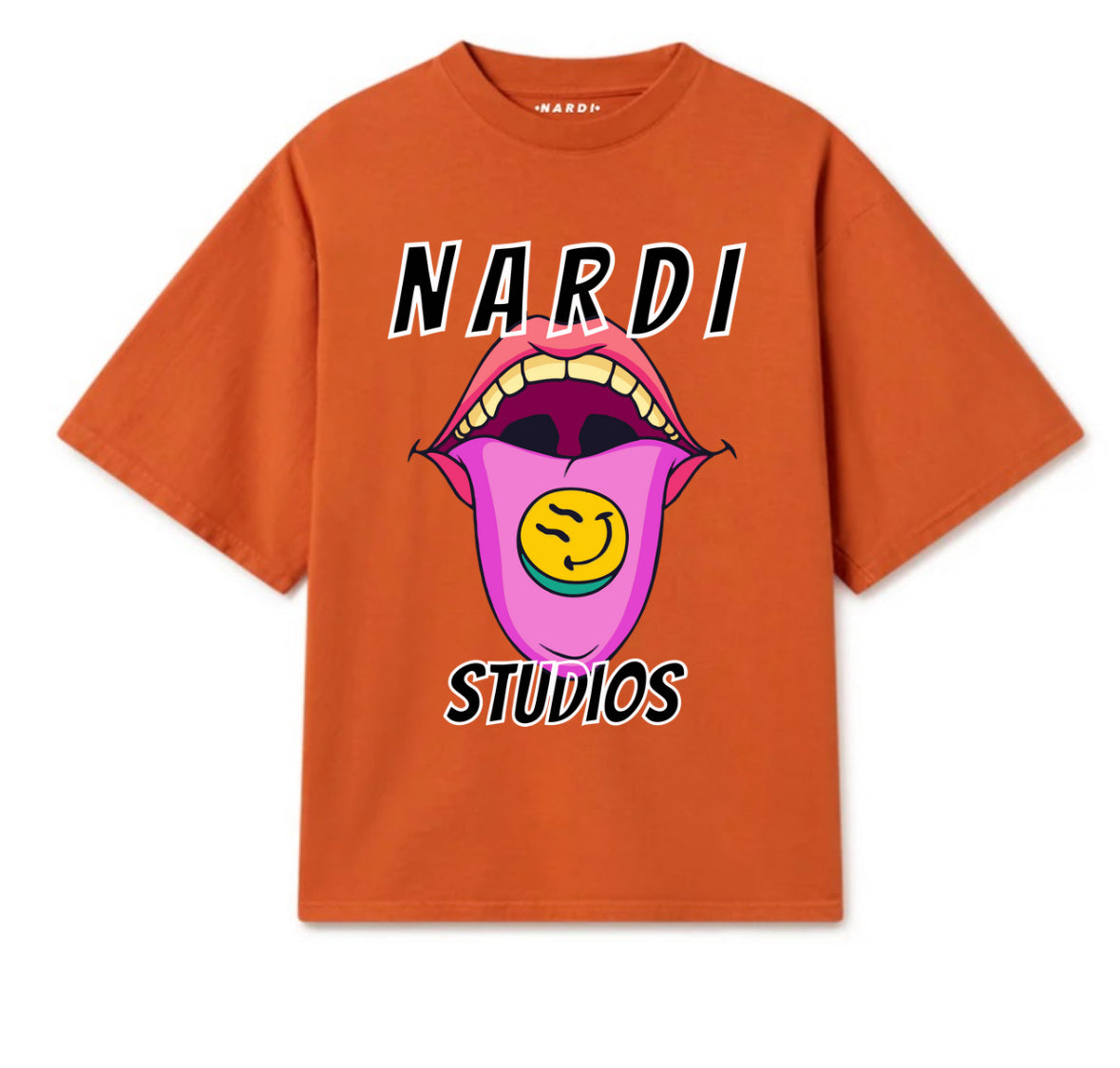 NARDI LAUGH OUT LOUD (ORANGE) T SHIRT