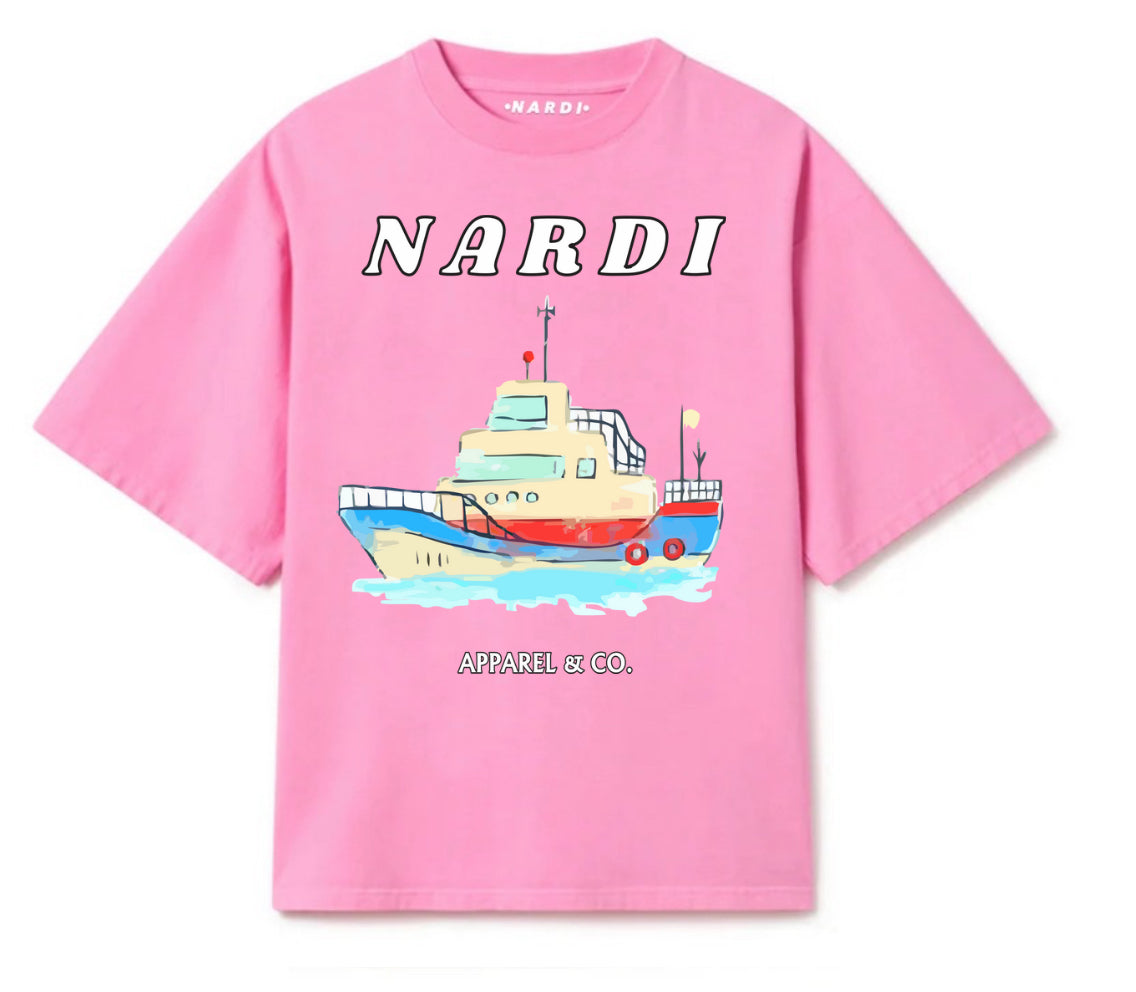 GREAT SAIL (PINK) T SHIRT