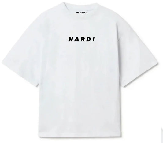 NARDI WHITE BASIC T SHIRT