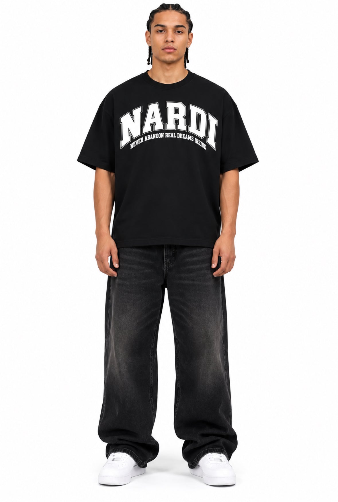 NARDI NEVER ABANDON TEE