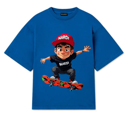 NARDI SHREDDER TEE (BLUE)
