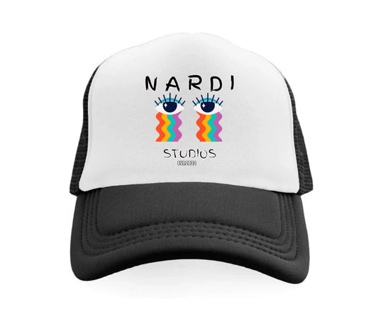 NARDI STUDIOS RAINBOW VISION TRUCKER HAT