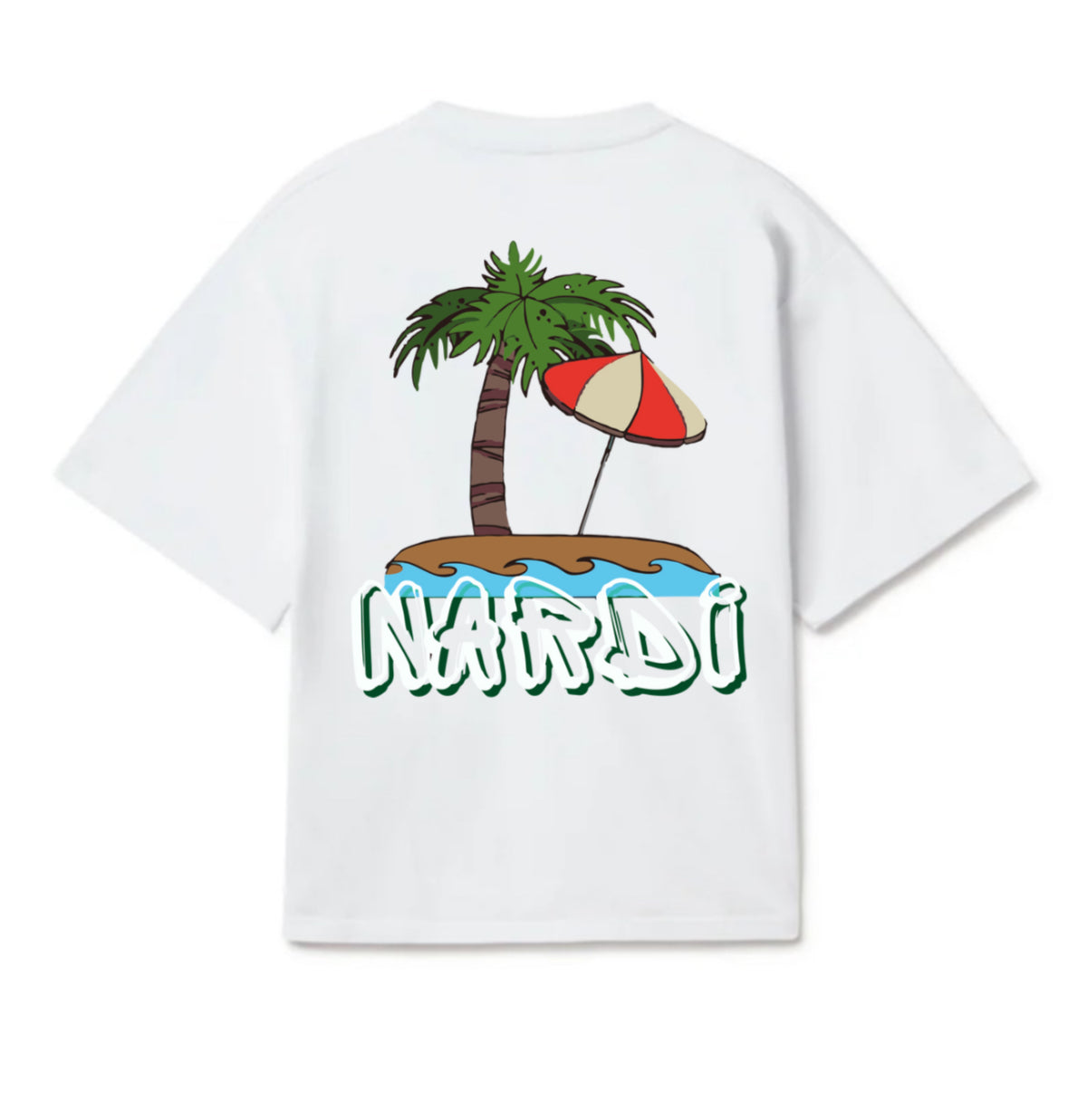 NARDI SUNSET RETREAT T SHIRT (WHITE)