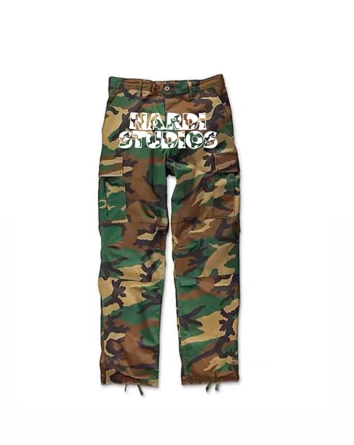 NARDI STUDIOS CLASSIC CAMO CARGO PANTS (RECYCLED)