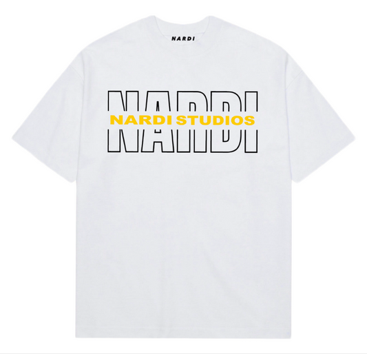 NARDI STUDIOS SIGNATURE SCRIPT T SHIRT